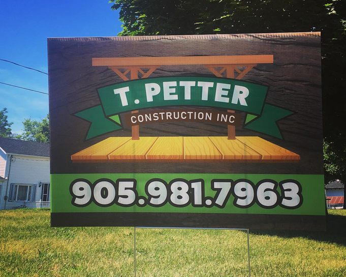 lawn signs for business