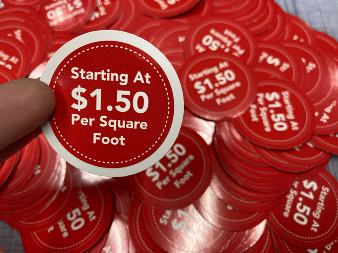 custom sticker printing