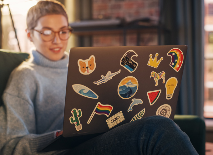 Custom Stickers For Laptops | Sticker-It Signs, Graphics, Print | Ontario
