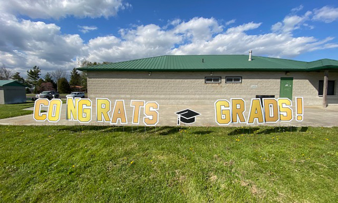 when to display your lawn signs